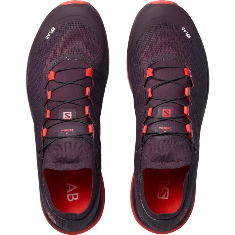 Tenis Para Trail Running Salomon S/Lab Ultra 3 Hombre Vino | MX FILP908